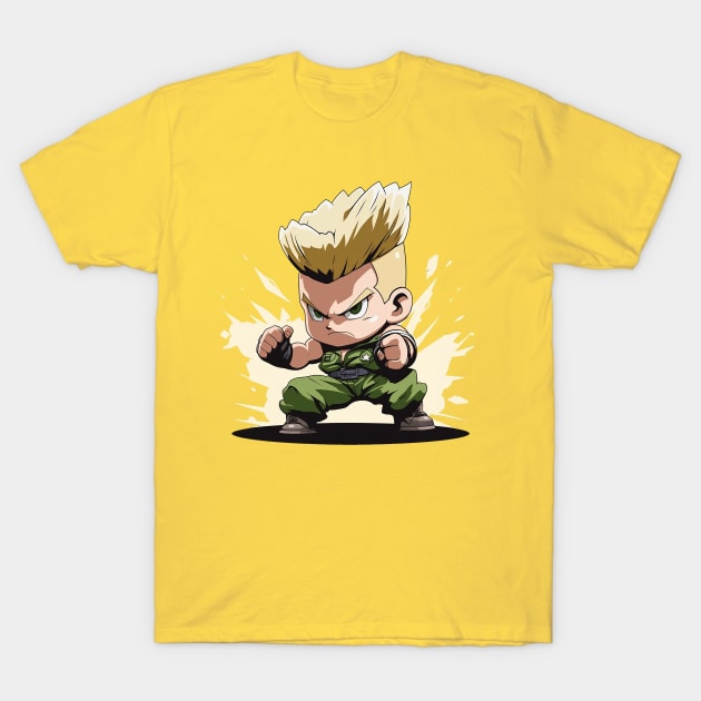 guile T-Shirt by piratesnow